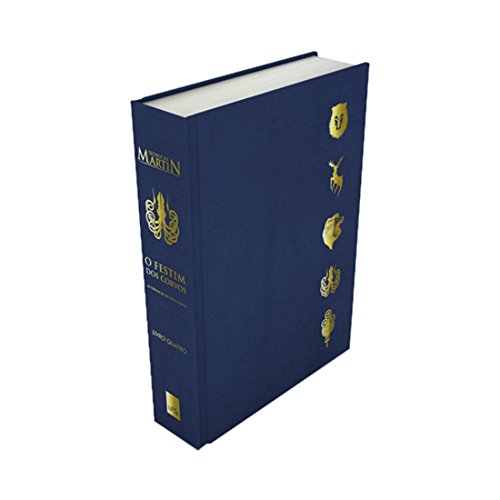 A Guerra dos Tronos: O Festim dos Corvos (Livro 4) - As Crônicas de Gelo e Fogo em Edição de Luxo (+ Um Pin da Casa Greyjoy) - George R. R. Martin