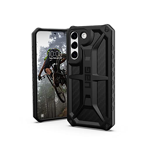 URBAN UAG-GLXS22-P-CF Shockproof Case for Galaxy S22