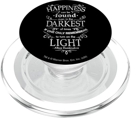 Harry Potter Happiness Quote PopSockets PopGrip for MagSafe