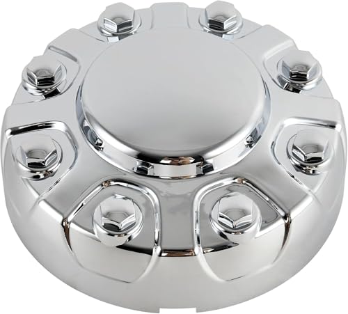 Fanchants 8.5 inches Hub Caps 1 pc Compatible with 2019-2024 Dodge Ram 2500 3500 SRW Pickup Wheel Center Caps Center Caps for Rims 6PG02TRMAB/C 86636893/5AA 6PG02SZ0AB/C (Silver Paint)