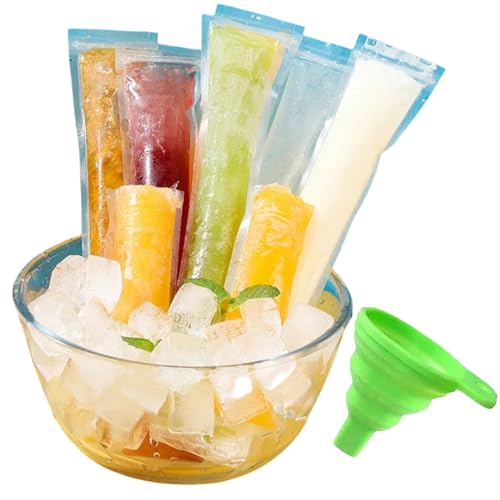 Stampi per Ghiaccioli,Sacchetti Ghiaccioli Gelato,Sacchetti per Popsicle,Sacchetti per Muffe Ice Popsicle,per DIY Snack Yogurt Frullati Gelato Stampi per Ghiaccioli,Sacchetti Ghiaccioli Gelato,Sacchetti per Popsicle,Sacchetti per Muffe Ice Popsicle,per DIY Snack Yogurt Frullati Gelato