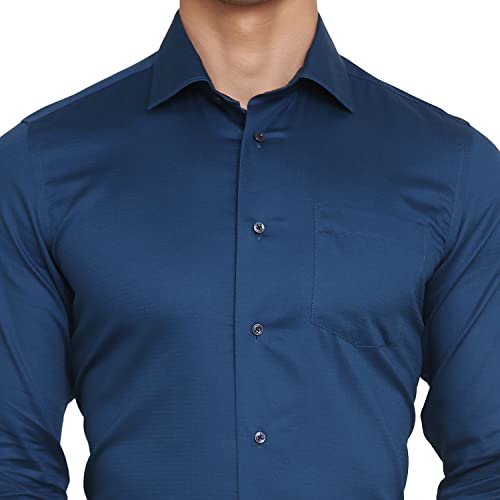 Image of blackberrys Structured Cotton Slim Men's Shirt