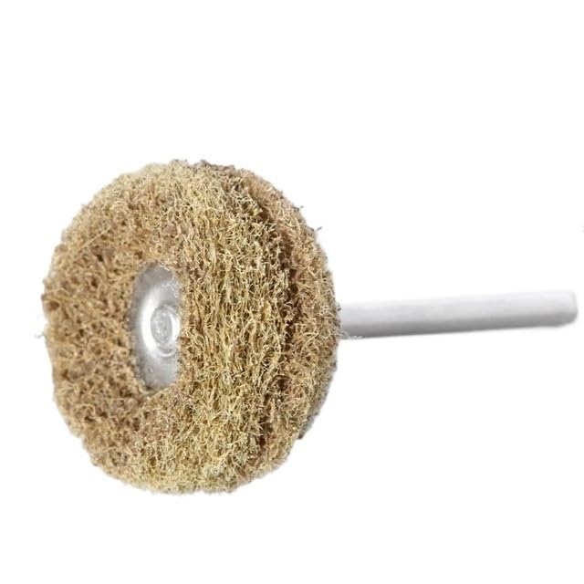 Abrasive Buffing Wheels 160 PCS Nylon Fiber Grinding Sanding Head Buffing Polishing Set Mini Brush Scouring Pad Abrasive Wheel