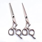 Dream Reach 6-Zoll Friseurschere Set, Scharfe Haarschere und Effilierschere, Haarschneideschere...