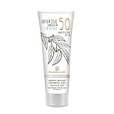 Australian Gold Botanical Sunscreen Tinted Face BB Cream SPF 50, 3 Ounce | Fair-Light | Broad Spectrum | Water Resistant | Vegan | Antioxidant Rich
