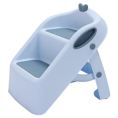 Cadeaux pour l'indépendance des tout-petits avec cet escabeau pliant sécurisé