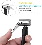 Tire Inflator Hose Replacement for Motorcycle Car Tire Inflator Hose Air Pump Extended Tube Quick Connection Inflation