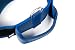 JULIUS K-9 100HA-K-B-2015 Color & Gray K9-Halsband mit Haltegriff, Sicherheitsverschluss und Logo, 40 mm*38-53 cm, verstellbar, blau-grau, 40 mm (38-53 cm)