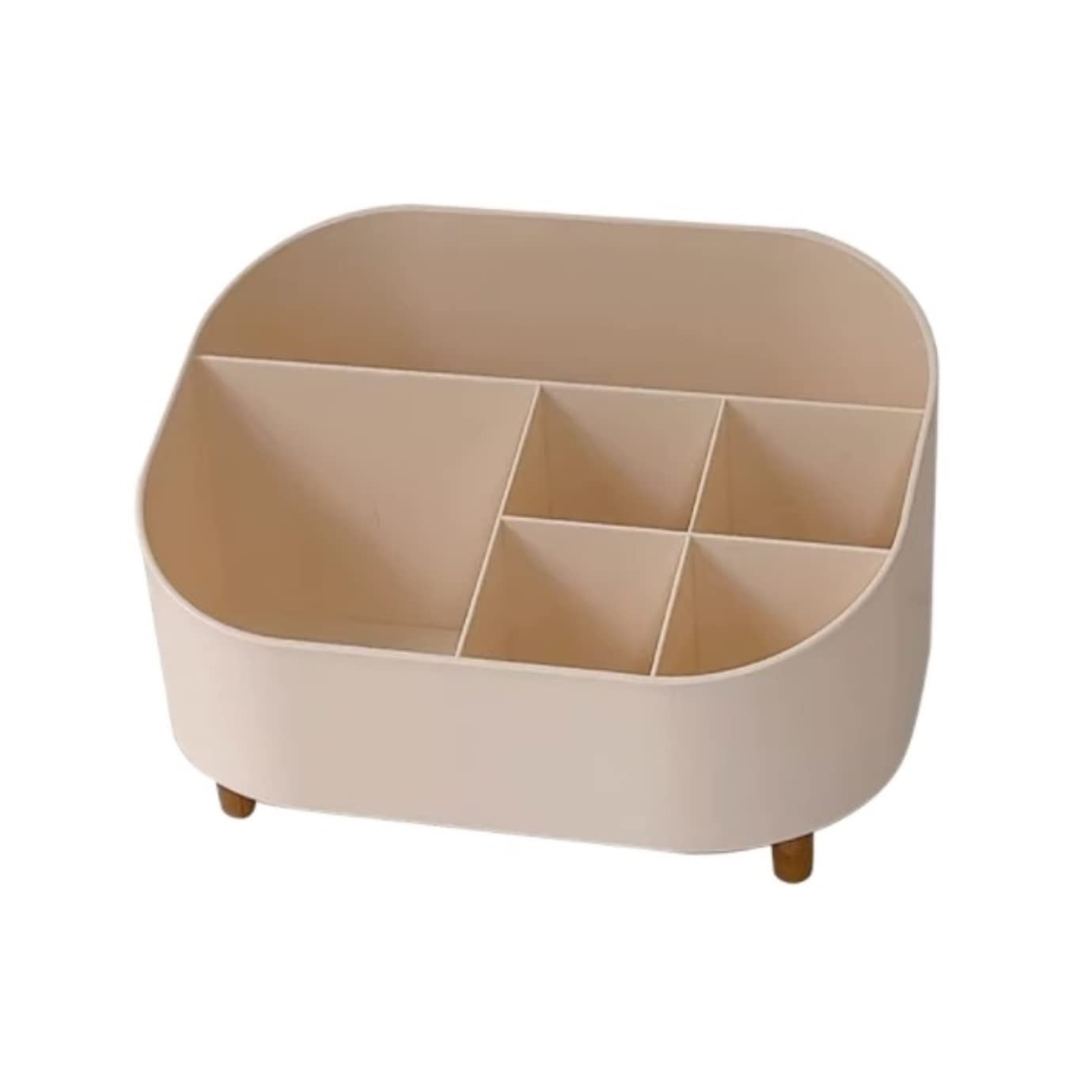 Organizador Cosméticos Organizador de Maquillaje Caja De Almacenamiento De Cosméticos De Escritorio, Tocador, Producto Para El Cuidado De La Piel, Organizador De Maquillaje Estante de Maquillajes Estu
