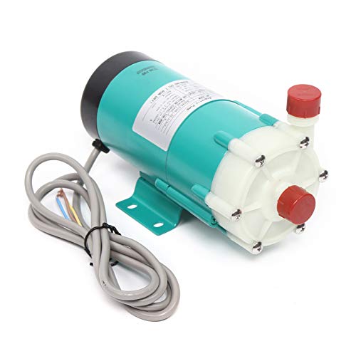 Magnetic Drive Pump Single Suction Circulating Pump Plastic Head Chemical Pump 110V (15W)