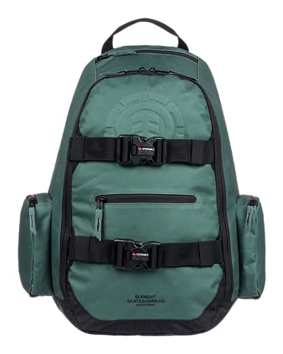 Element Mohave Backpack – Lightweight Bookbag – with Skate Straps Mochilas, Verde Oscuro 2.0, Talla única para Hombre
