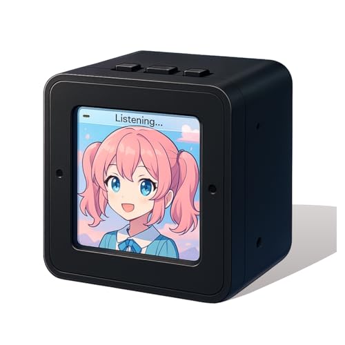 AI chatbot: a smart Interactive Companion Featuring an Animated Display, Voice Control and multilingual Support; a smart Emotional AI mini Speaker; a Cute Desktop Decoration for the Bedroom or Office