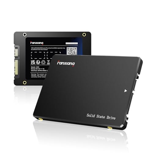 fanxiang S101 SSD 4TB, 2.5\" SSD SATA, Internal Solid State Drive, Up to 550MB/s, Compatible with Laptop and PC Desktops(Black)