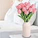 MACTING 30PCS Artificial Tulip Flowers 13.7