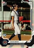 2026 Topps AUSL Now Softball #8 Kenzie Brown Rookie Card Portland Cascade