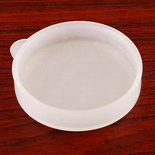 Bddalpke 2 Pcs Portable Brush Washer Stainless Steel Brush Cleaner & Double Hole Dipper Cup Clip With Lid Art Supplies #TOP6