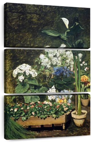 Elephant Stock - Flowers In The Greenhouse Wall Art -