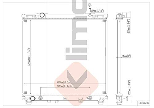 Klimoto Radiator | Fits 2003-2006 Kia Sorento #TOP4