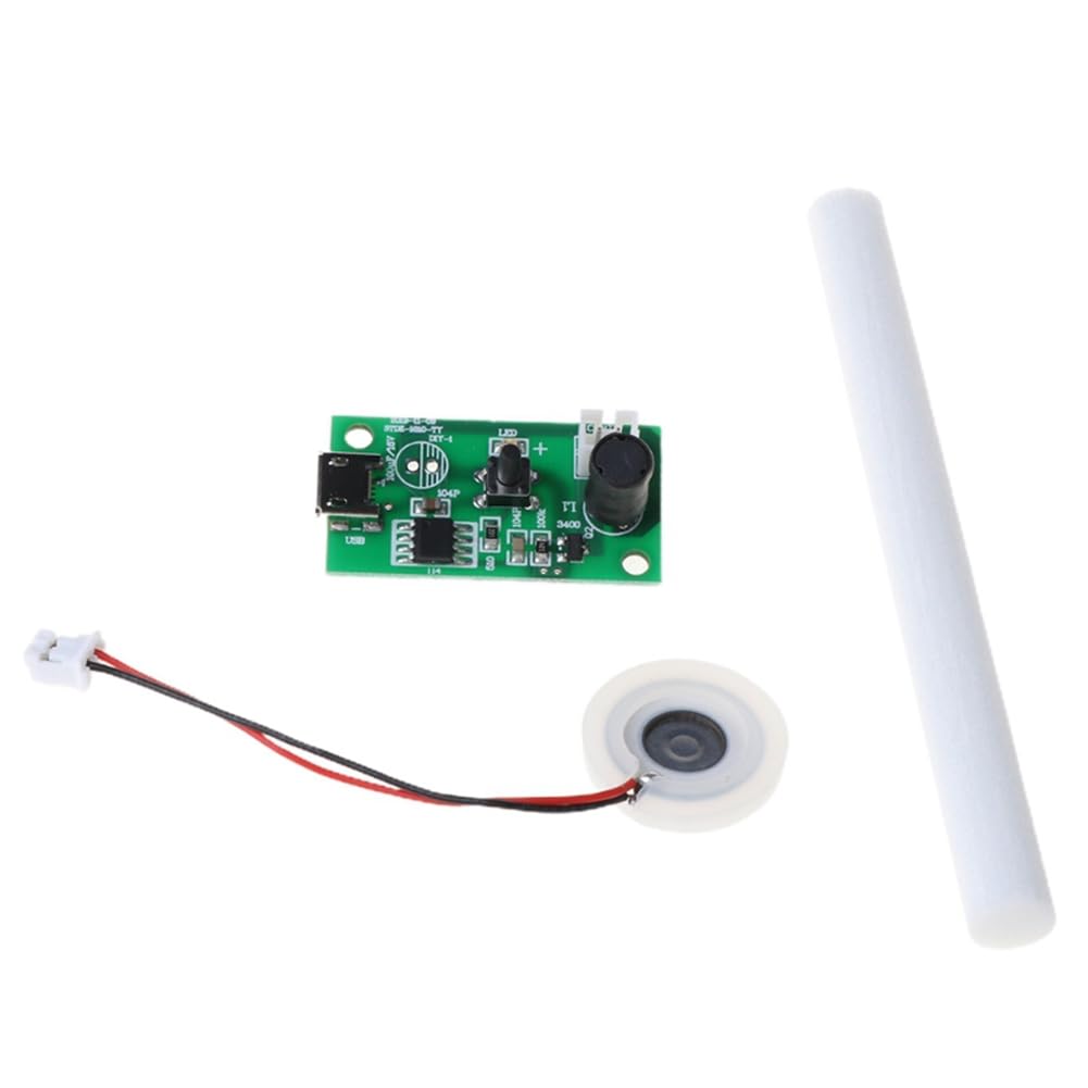 Mini Umidificatore ad aria Nebulizzatore USB Atomizzatore Trasduttore Parte di Atomizzazione Accessori fai da te e Modulo di azionamento PCB (10 Pezzi)