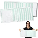 Skyygemm 40 Pcs General Expense Journal Sheet 25 3/8