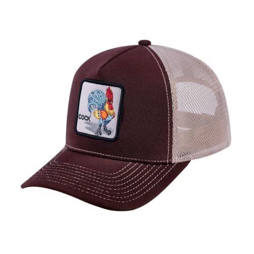 Chicken V2 5-Panel Trucker Hat miniatura 3