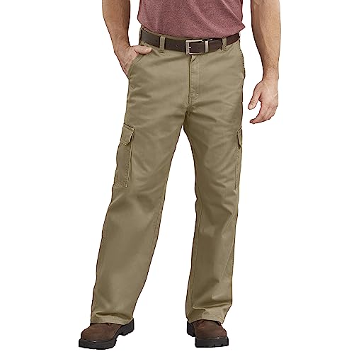 Dickies Men's Loose Fit Cargo Work Pant, Khaki, 32x30 by Dickies - Used condition - US$19.93