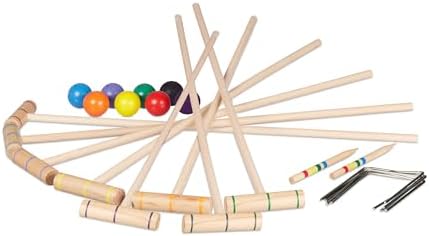 Produktbild von GICO Krocket Set 6 Spieler (80 Cm) -spiel Gut