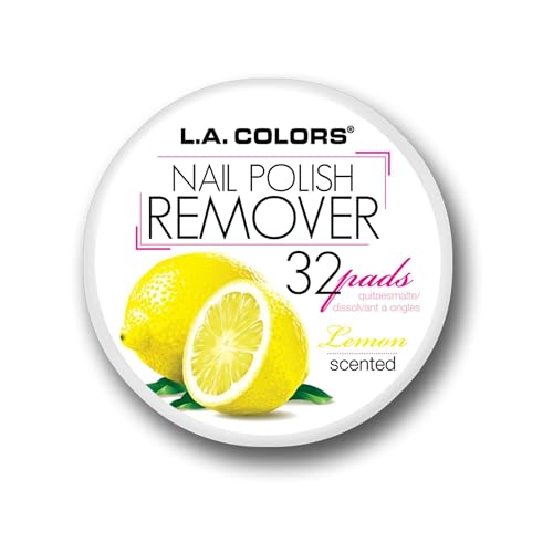 L.A. COLORS Nail Polish Remover, Lemon Scent CNR961 image 4