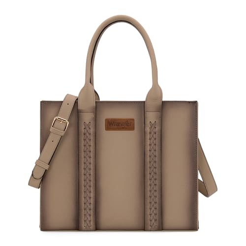 Image of Montana West x Wrangler Tote Bags Purses for Women Work Top-Handle Handbags with Strap