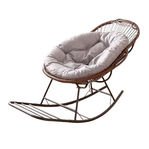 Sperimenta il comfort ovunque con la nostra sedia a dondolo per esterni. Perfetto per il tuo patio, veranda o terrazza, offre una fuga rilassante per te e i tuoi cari. Ideale per campeggio, pesca, picnic, giardinaggio e molto altro ancora, questa sedia versatile migliora qualsiasi attività all'aperto. Goditi momenti di qualità con stile e comfort con amici e familiari.