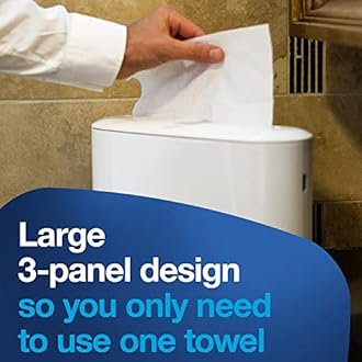 Tork Multifold Hand Towel White H2, Advanced, Strong and Absorbent, 16 x 250 Sheets, 424824