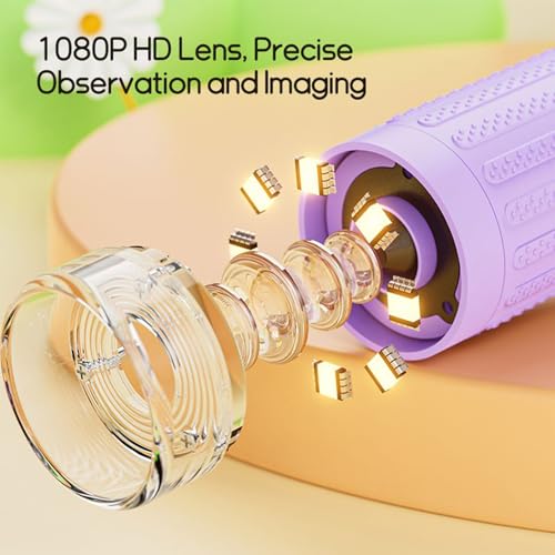 Microscope Portable 1000X Loupe de Poche Jeunes Apprentis