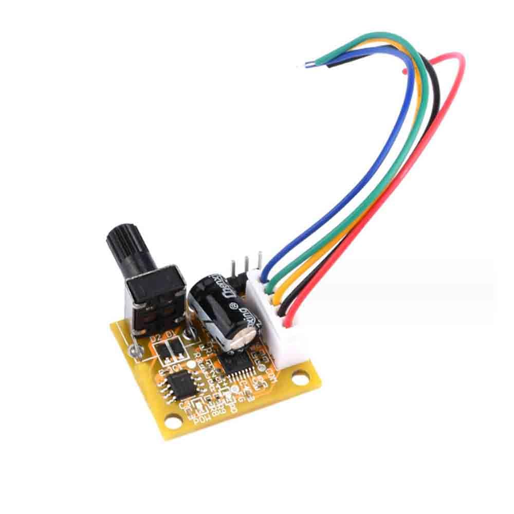 2pcs DC Brushless Motor Speed Regulator Speed Controller BLDC 3-Phase Motor Driver Speed Controller Motor Speed Regulator 5V-15V 15W