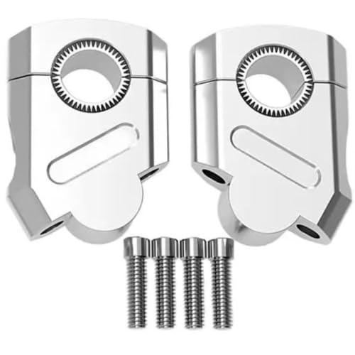 Rehausseurs de guidon rehausses moto aluminium colliers serrage adaptateurs