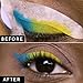 Eyeliner Stencils by Beth Bender - Reusable Winged and Cat Eye Stencil Tool - Made in USA (24 Pack)
