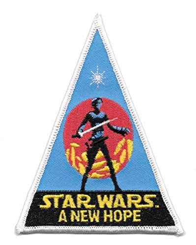 Square Deal Recordings & Supplies Star Wars Lucas Films Movie A New Hope Logo Iron On Patch