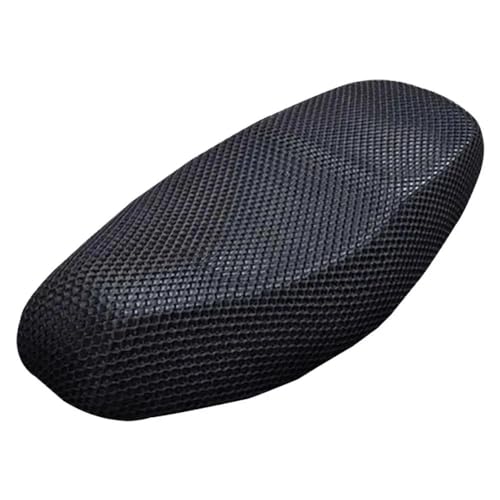 Funda asiento moto de tela malla transpirable y almohadilla antideslizante para verano 6