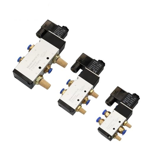 Électrovanne 5/2 voies à commande magnétique stable en tension continue 24V