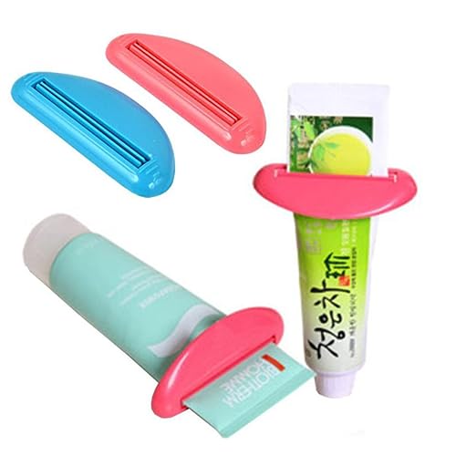 TOVINANNA 6 Pcs Toothpaste Rolling Yogurt Strainer Manual Toothpaste Tube Squeezer Facial Toothpaste
