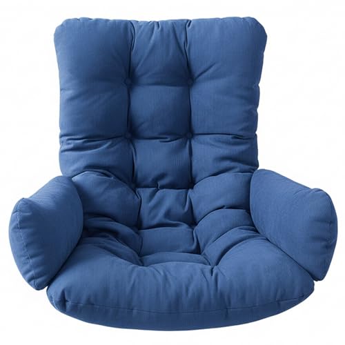 Coussin chaise œuf lavable pour rénover votre siège bleu - 2