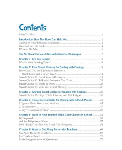The Survival Guide For Kids With Behavior Challenges: How To Make Good Choices And Stay Out Of Trouble  thumb #2