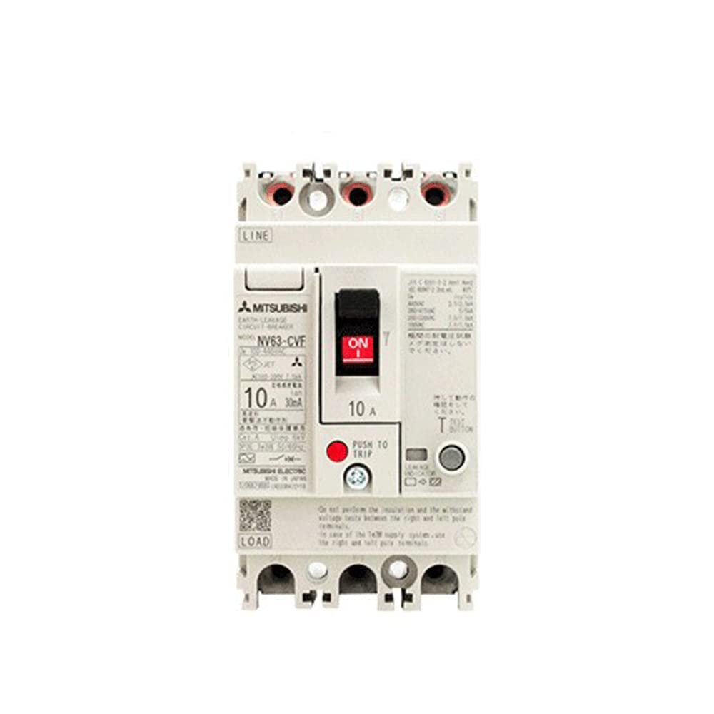 Mitsubishi Electric NV63-CV3P10A100 NV63CV3P10A100 NF63-SV 3P 10A