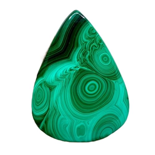 Malachite naturelle cabochon 50x36mm pour création de bijoux DIY - GH_NAT_03927