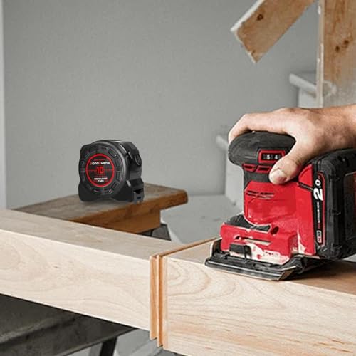 Cinta métrica de 5m con regla flexible para construcción y carpintería 2