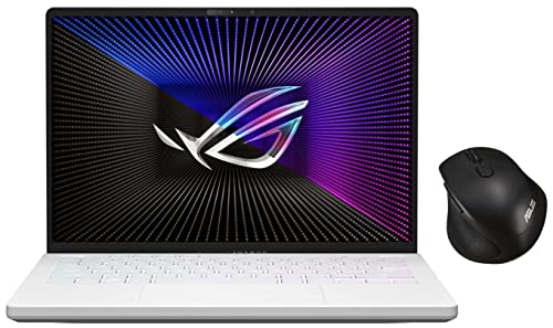 Image of ASUS Rog Zephyrus G14 (2022),14 inch (35.56 Cm) Fhd+ 16:10 144Hz /3Ms,AMD Ryzen 7 6800Hs,8Gb Radeon Rx 6700S,Gaming Laptop,Ga402Rjz-L4135Ws Mw203 Wireless Silent Mouse (Black),Windows 11 Home