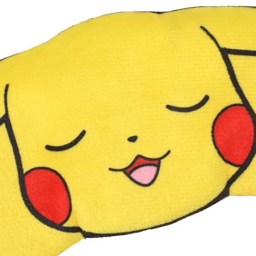 Image of Bioworld Pokemon Pikachu 2-Piece Eye Mask & Neck Pillow Travel Set