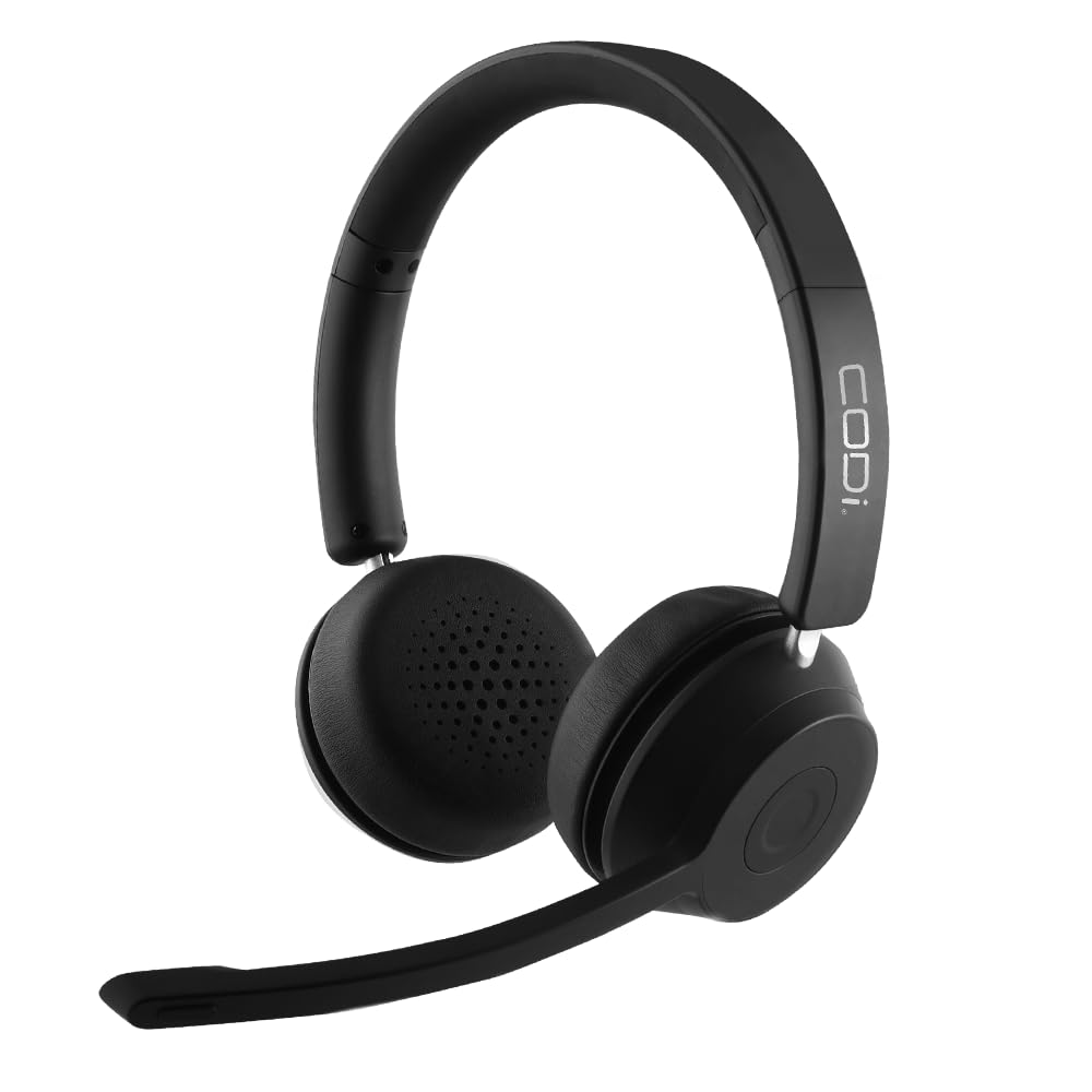 CODi Bluetooth Wireless Dual Ear Stereo Headset w/ENC Microphone