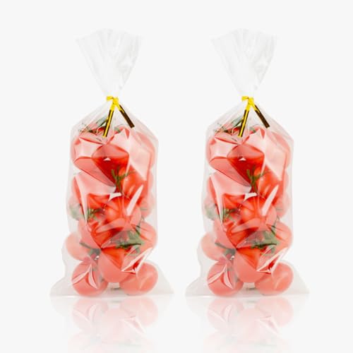 COOLAKE Cellophane Treat Bag 4x9 Inch 200PCS Goody Bags Party Favor Bag Clear Candy Bags with Twist Ties for Candy Popcorn Cookie(200 PCS 4'' by 9'')