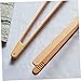 Warmhm Wooden Food Clip Tongs for Toaster Long for Sandwich-Toaster and Baking Bread Made of Wood Material Comfortable to Hold Kitchen Tool Random Style