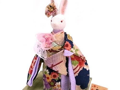 オルゴールドール座ちりめん うさぎ Amazon.co.jp: 凛香オルゴールドール 縮緬友禅 黒 曲名 七つの子